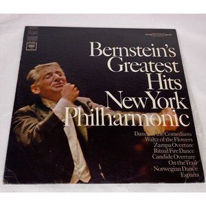 Vintage Bernsteins's Greatest hits New York Philharmonic Vinyl LP